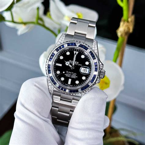 rolex diamond submariner